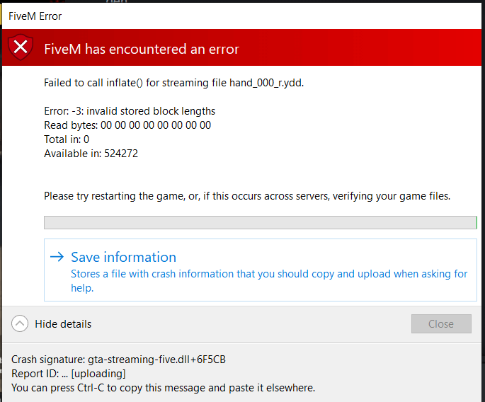 I'm blocked from playing on a certain server - FiveM Client